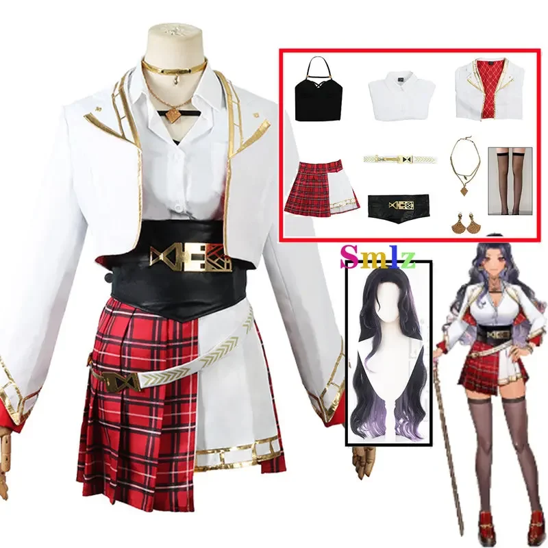 

Шарф для косплея, красивый костюм для женщин Yonaguni, парик ILUNA VTuber, головной убор для выступления на ювелирных изделиях, Cos. Туберкулез