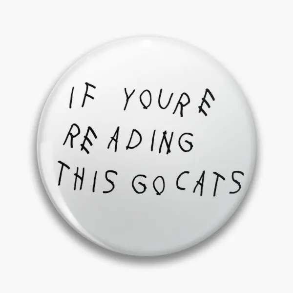 

If You Re Reading This Go Cats Soft Button Pin Cartoon Clothes Decor Metal Badge Jewelry Lover Creative Collar Gift Women Cute