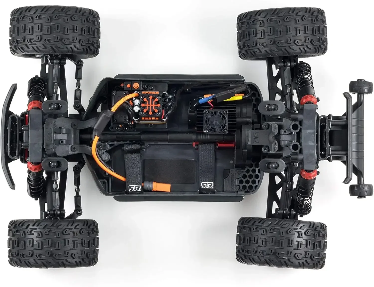 Фото Радиоуправляемый грузовик AFor ARRMA 1/10 VORTEKS 4X4 3S BLX Stadium Truck RTR (аккумуляторы и зарядное устройство в комплект не входят), зеленый, ARA4305V3T3 №4