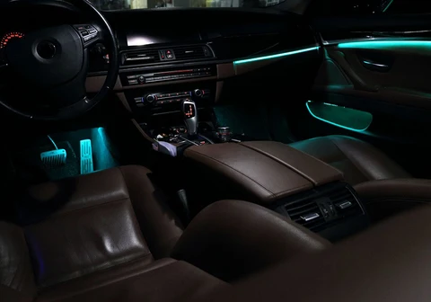 Система CIC NBT для BMW 5 серии F10 F11 F18 2012-2018, дверная подсветка, подсветка приборной панели, светодиодное неоновое декоративное освещение