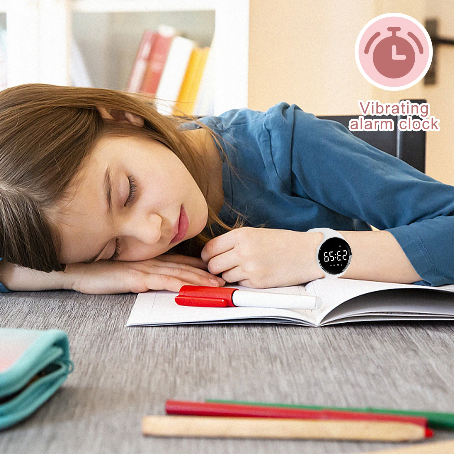 Цифровые спортивные часы LAVAREDO для детей с фитнес-трекером будильником