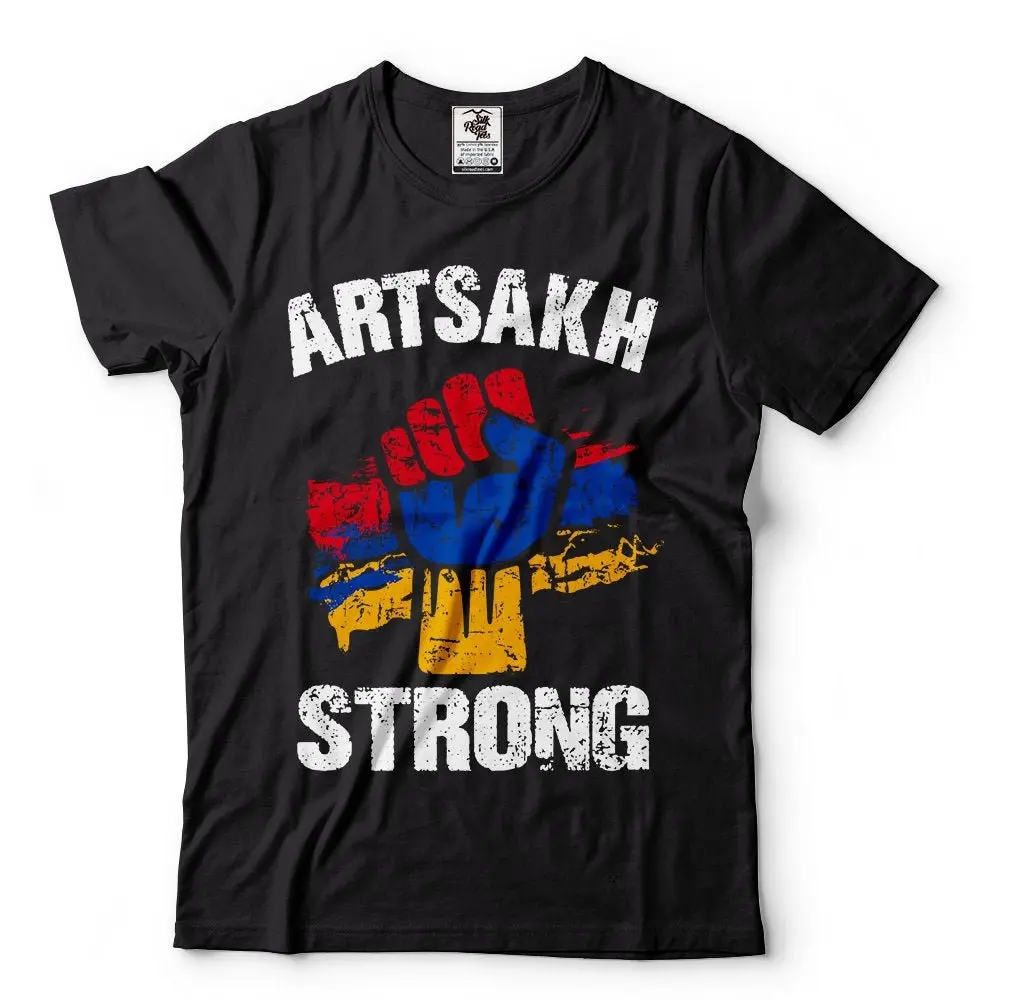 Футболка с надписью Artsakh Strong