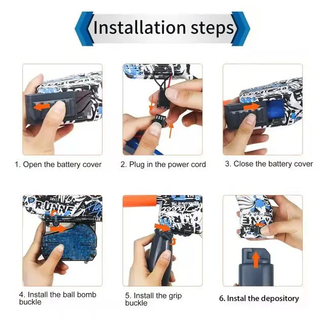 Водяная бомба гелевый шар бластер Электрический брызговик для игры на открытом