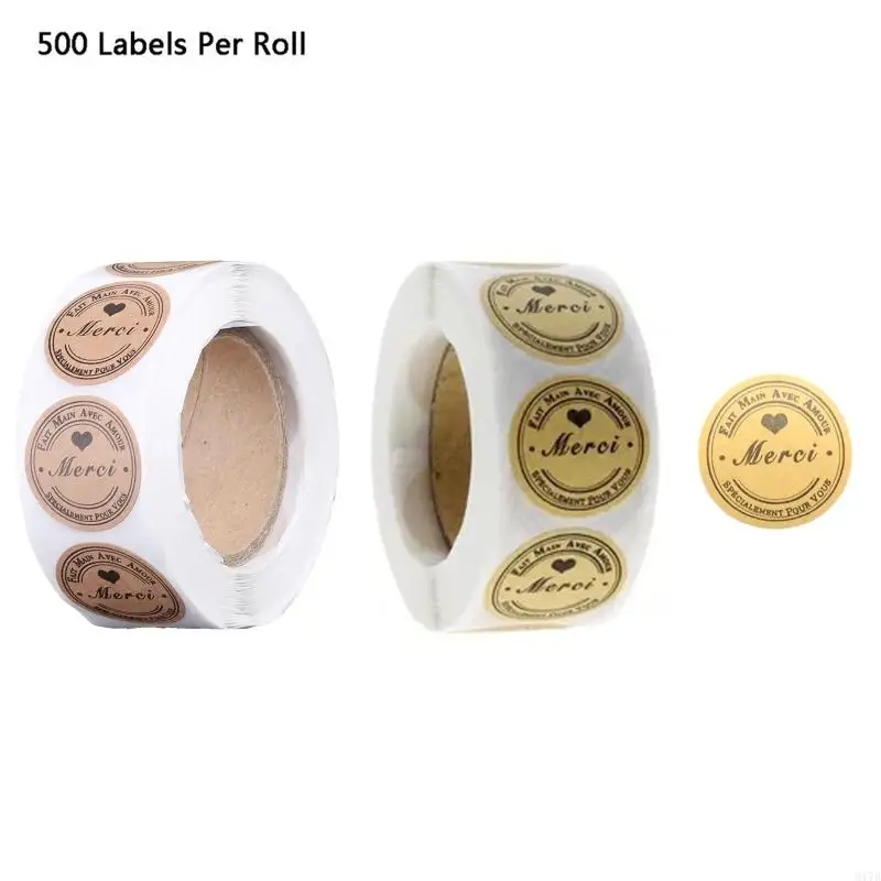 M17d 500pcs/Roll Merci Shaby You