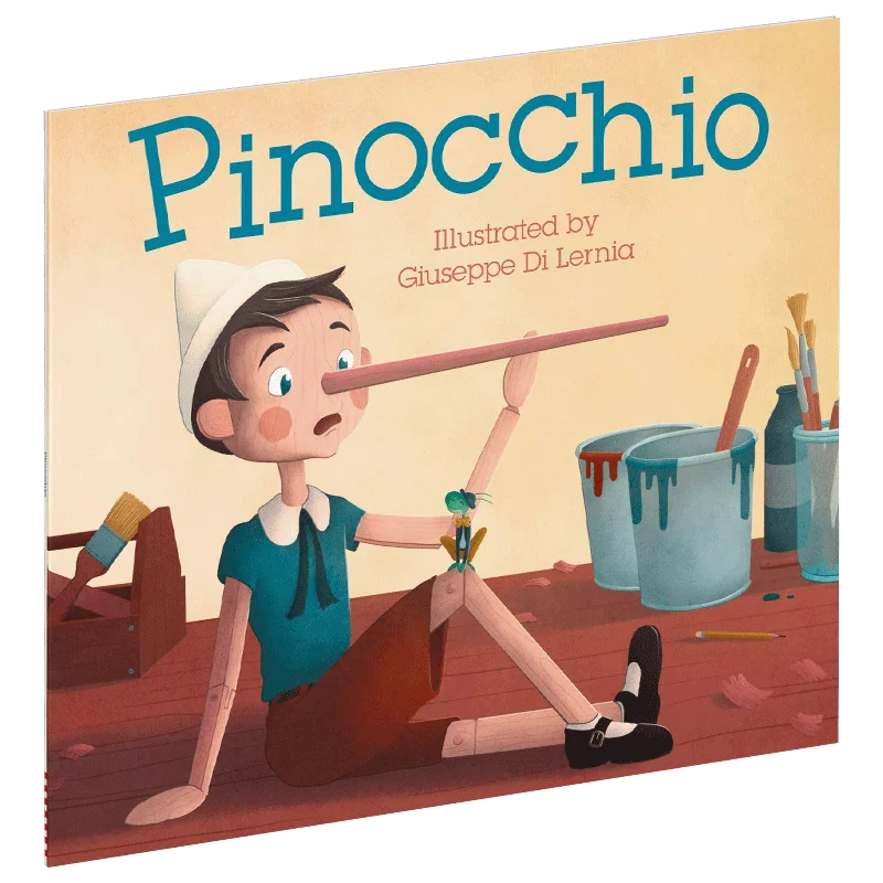 Пиноккио, детские книги на английском языке для детей 3 4 5 6 лет, сказочные истории 9780241350973