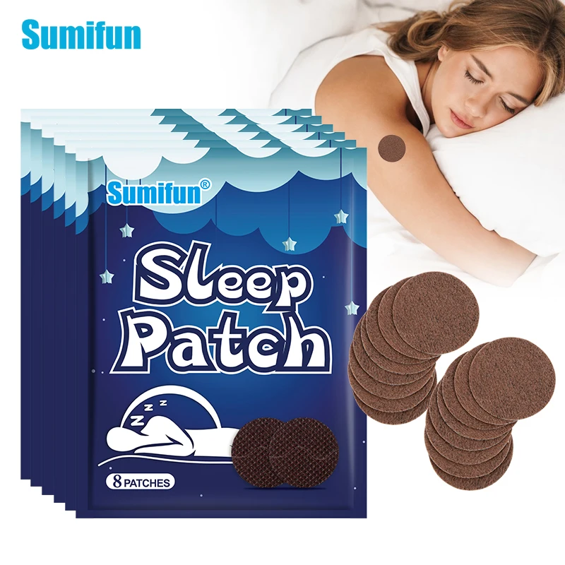 

48/80pcs Sumifun Improve Sleep Patch Anxiety Essential Relieve Headache Stress Plaster Improve Insomnia Body Relax Sticker Paste