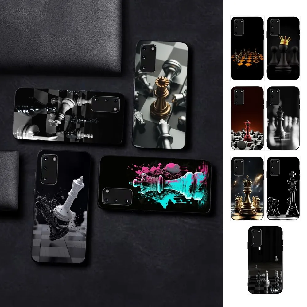 

Chess Phone Case For Samsung S 9 10 20 21 22 23 30 23plus lite Ultra FE S10lite Fundas
