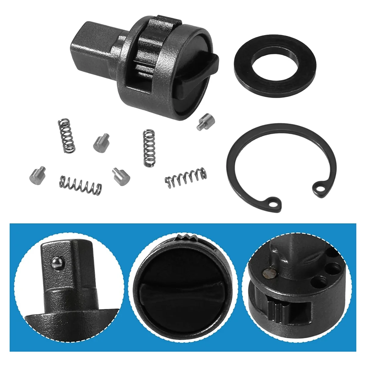 Сменный комплект для ремонта наковальни с храповой головкой 3/8 дюйма 42-06-1030 Milwaukee