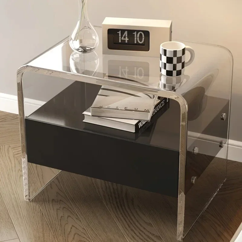 Прикроватная тумбочка для хранения пластиковая современная спальня роскошные