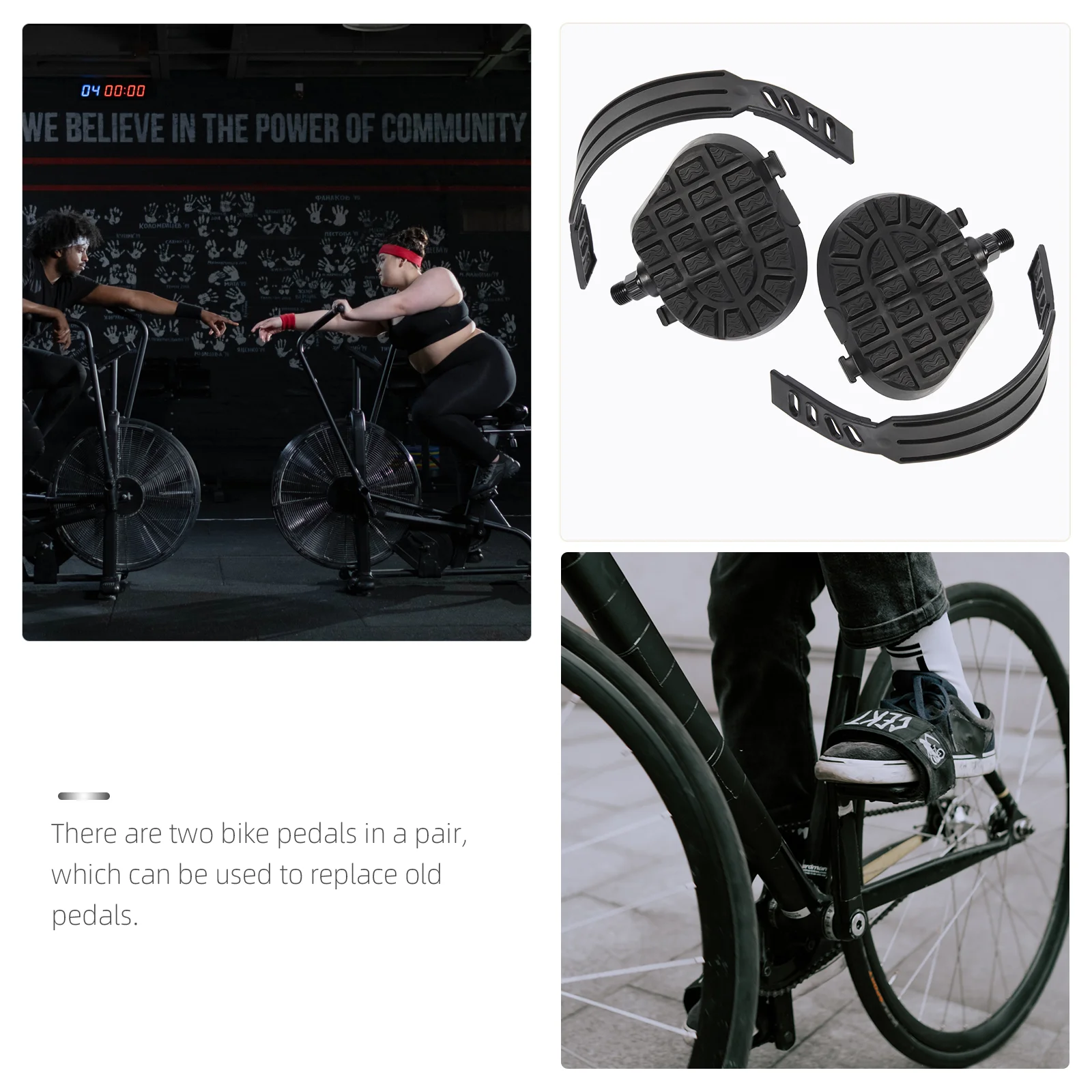 Вращающаяся педаль статические педали оборудование для упражнений домашний