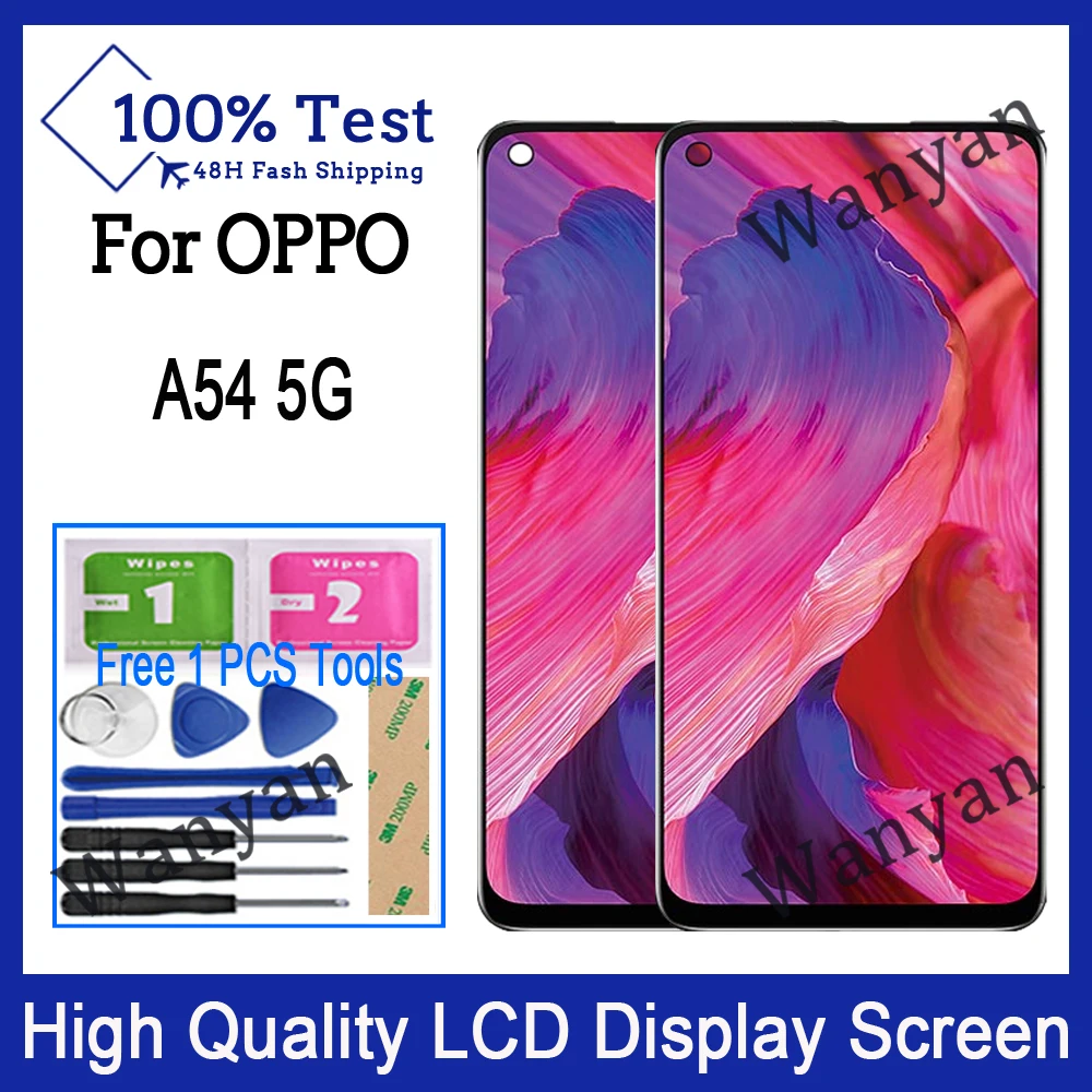 

Original For OPPO A54 5G LCD Display Touch Screen Digitizer Replacement Parts