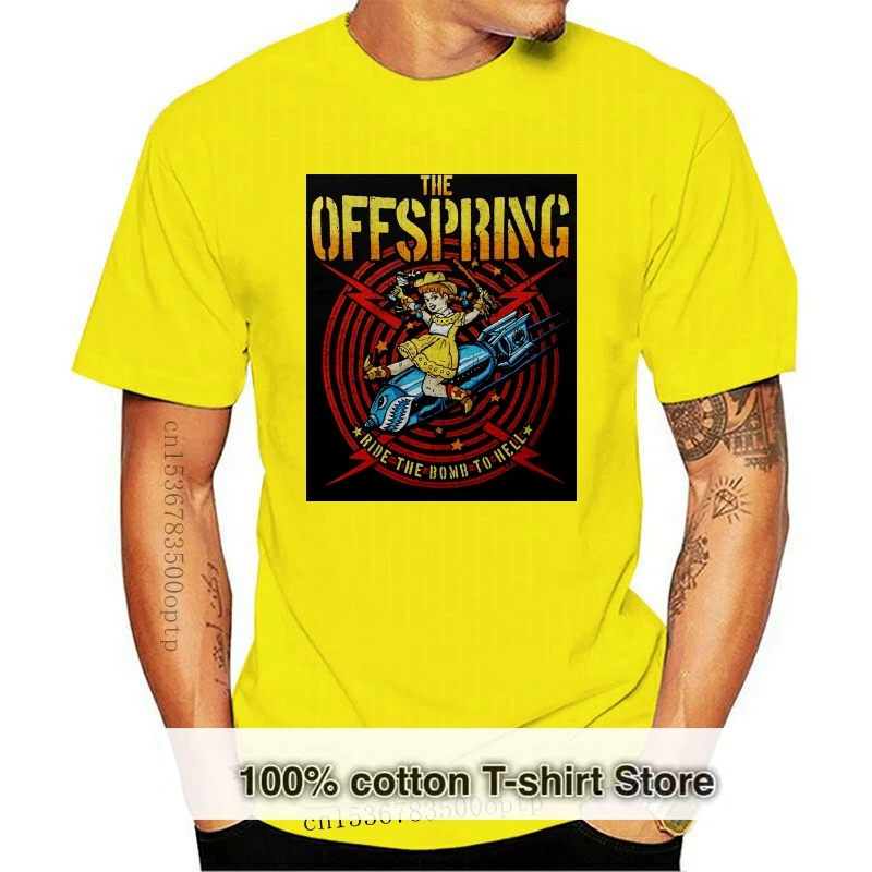 

2019 funny t shirt men novelty tshirt Offspring Ride The Bomb 2013 Tour T-shirt