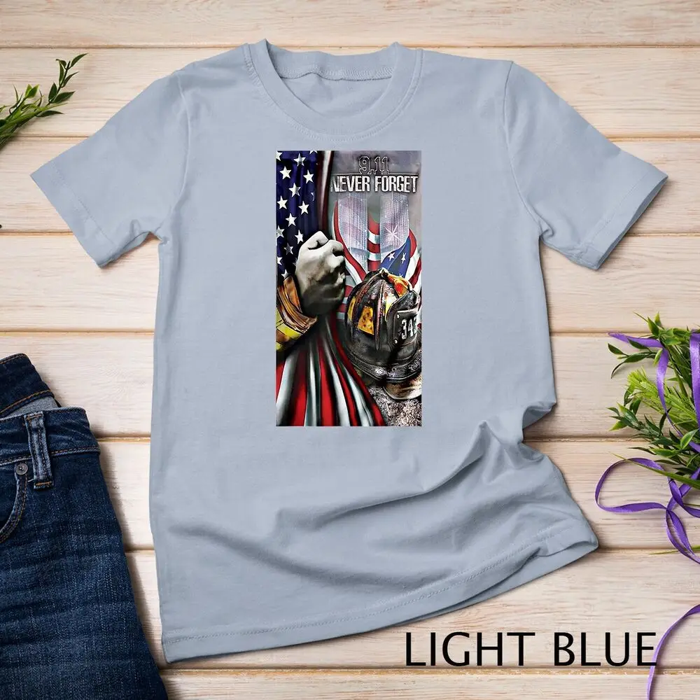 Помните 9-11 Американский патриотический 22-й юбилейный футболка унисекс