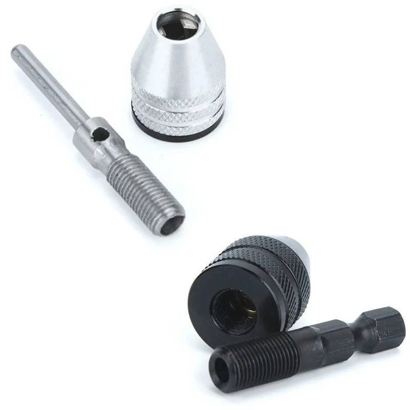 Зажимной патрон для дрели безключевой ударный адаптер шуруповерта зажим