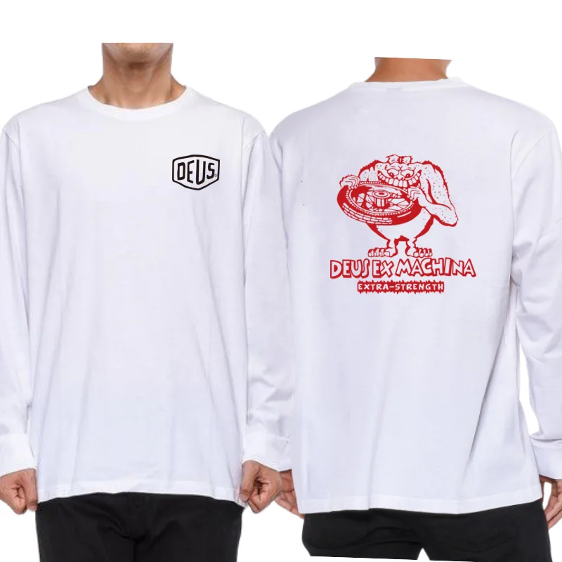 Новинка 2024 года DEUS EX MACHINA высококачественная хлопковая футболка большого размера