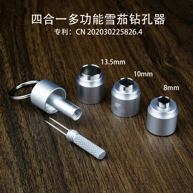 Stainless Steel Cigar Punch Guillotine CIGAR CUTTER 3 Sizes Pocket Cuban Draw Enhancer Tool W Gift Box For 2022 |