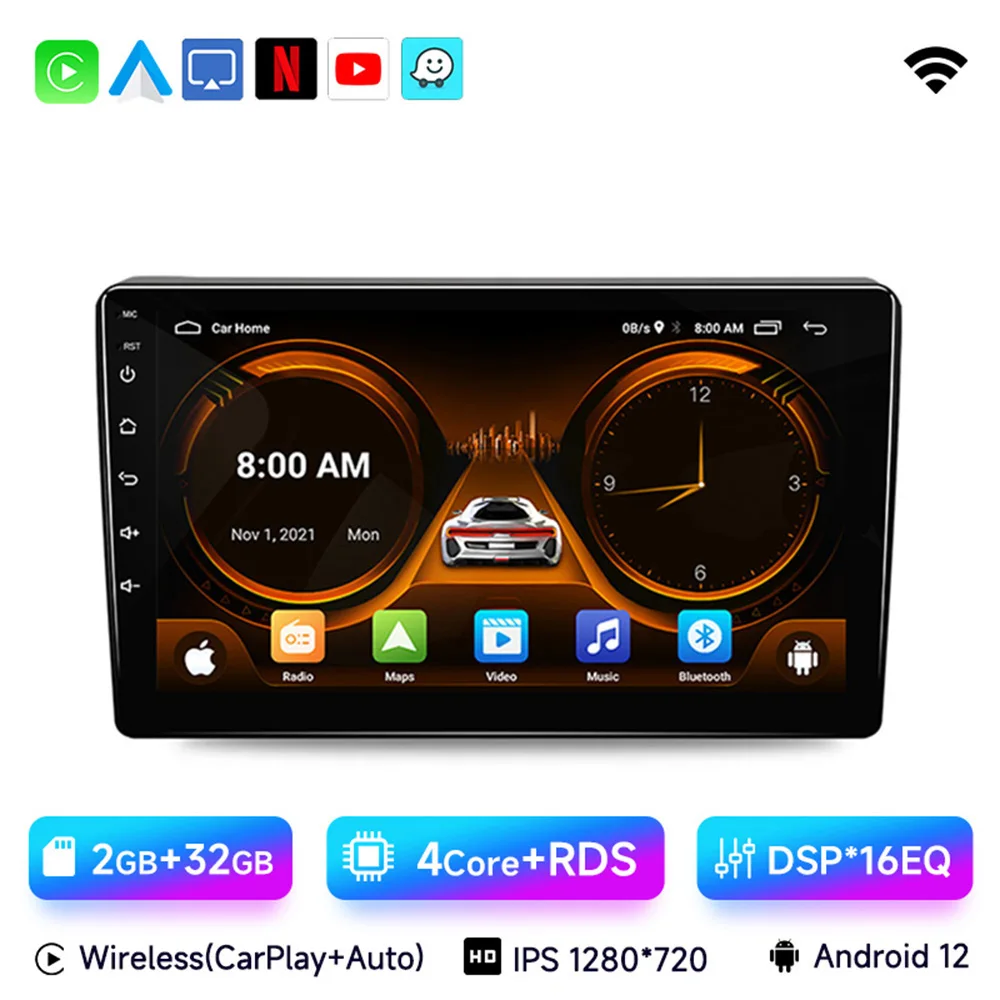 

Android 13 Double Din Автомобильный Мультимедийный Плеер Для Citroen Berlingo B9 Peugeot Partner 2008-2019 С CarPlay Стереона...