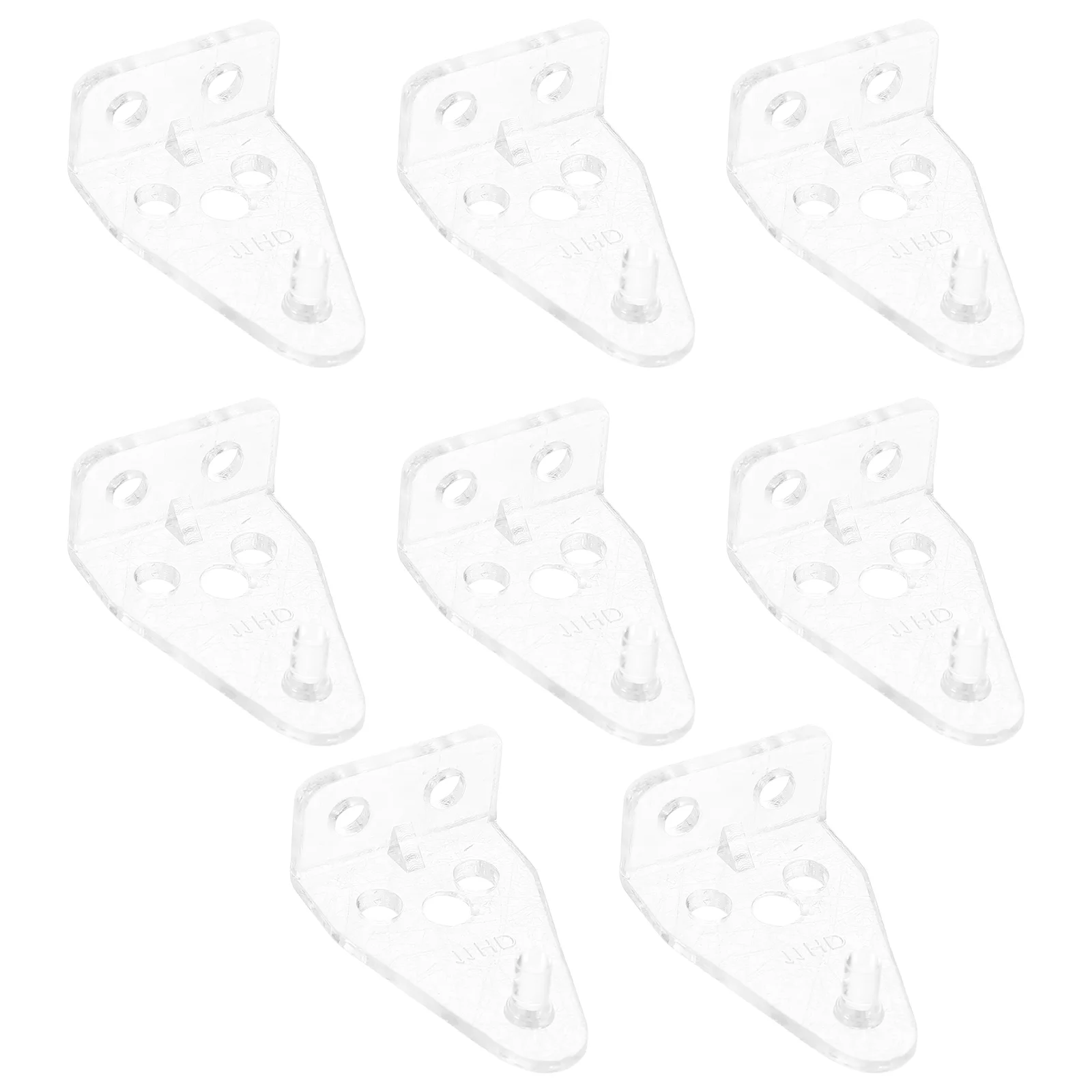 

8 PCS Blind Hook Connector Venetian Curtain Wand Plastic Roller Connecting