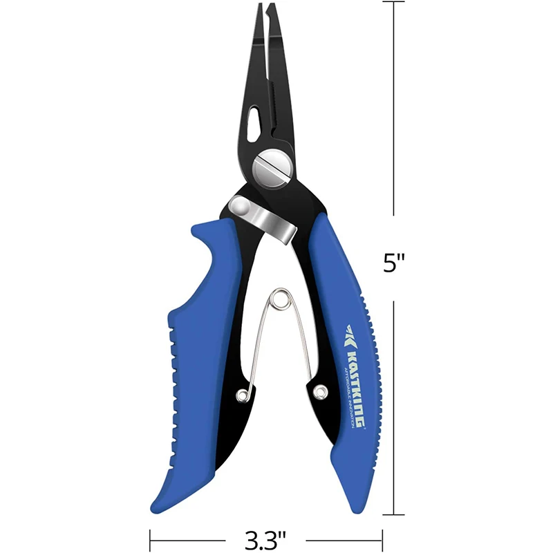 1 шт. рыболовные плоскогубцы из нержавеющей стали