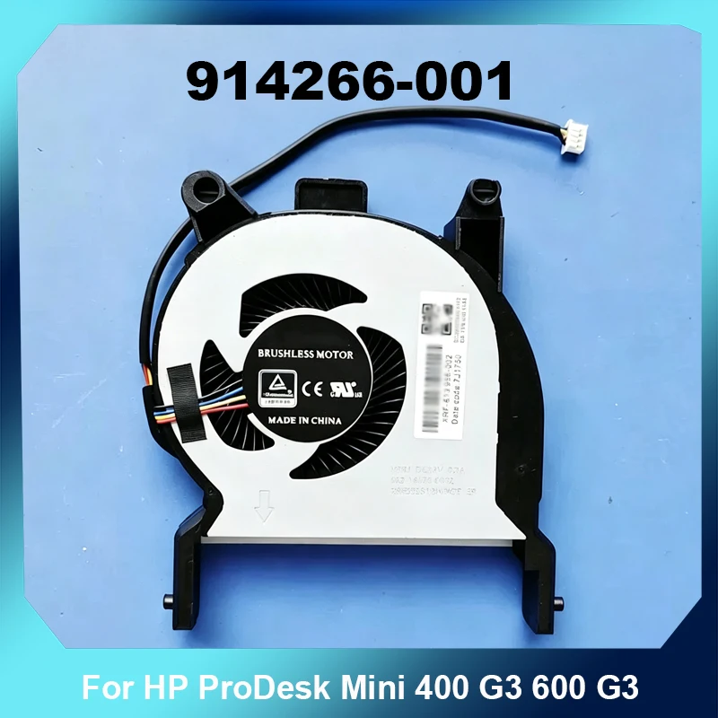 Фото 914266-001 BUC0712HB-00 Вентилятор охлаждения процессора для HP ProDesk Mini 400 G3 600 G3 DM Tiny Desktop Cooler №1