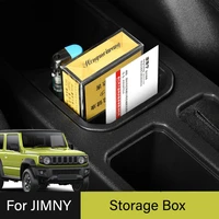 1pc for suzuki jimny 2018 to now central control car cup storage box organize sundries interior styling accessories