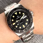 Мужские водонепроницаемые часы с сапфировым стеклом, 40 мм