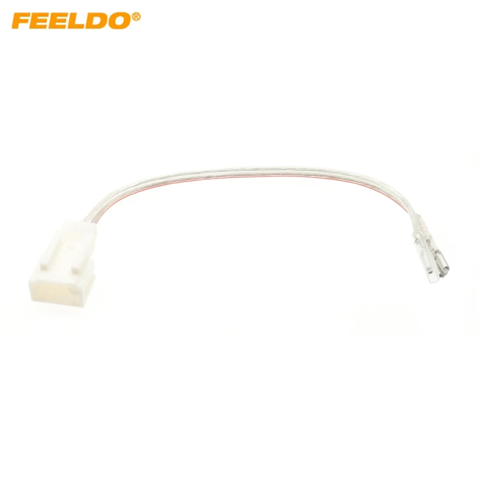 FeelDo 1PC Адаптер динамиков автомобиля для подключения для Toyota Scion Mitsubishi Subaru Кабельный разъем провода динамиков.