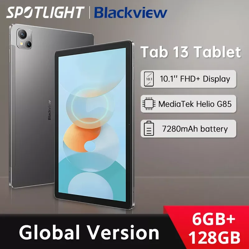 

Новый планшет 2023 【World Premiere】 Tab 13 Восьмиядерный процессор MTK Helio G85 6 ГБ + 128 Гб 7280 мАч 10,1 'FHD + дисплей android 1