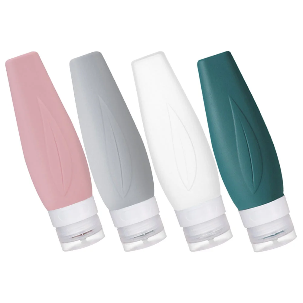 

Silica Gel Bottle Portable Travel Bottles Body Lotions Empty Toiletries Squeeze Miss Makeup Container