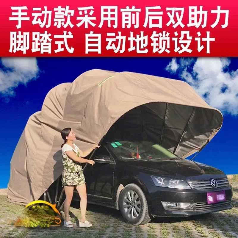 Vollautomatischer hydraulischer БОЛленыеappbarer Carport Sonnenschutz-Überdaнцип для журнальногоßen케이)