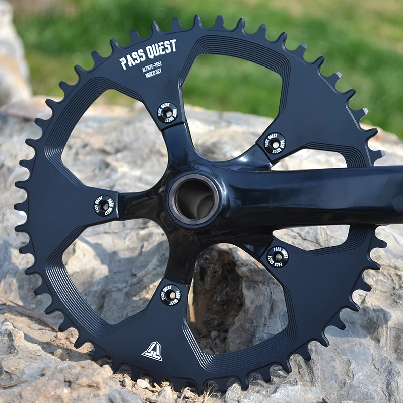 _ 7075-T651 110 BCD 5-болтовая круглая звезда с широкой звездой 36T-58T звездочка из