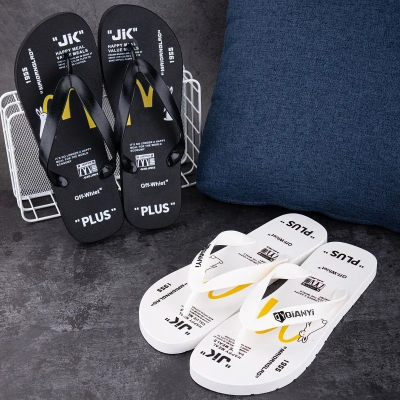 

Summer Flip-Flops Personality Outdoor Beach Trendy Non-Slip New Outer and Inner Wear Ladies' Sandals Good-Shoes