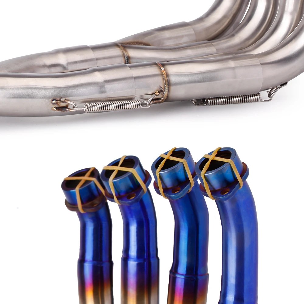 Надевается для мотоцикла Yamaha R6 2006-2016 модифицированная выхлопная труба интерфейс