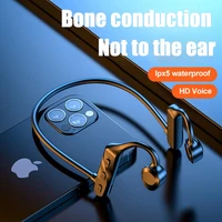k69 bone conduction headphones tws wireless sports earphone fone bluetooth headset handsfree with mic for running gaming headset