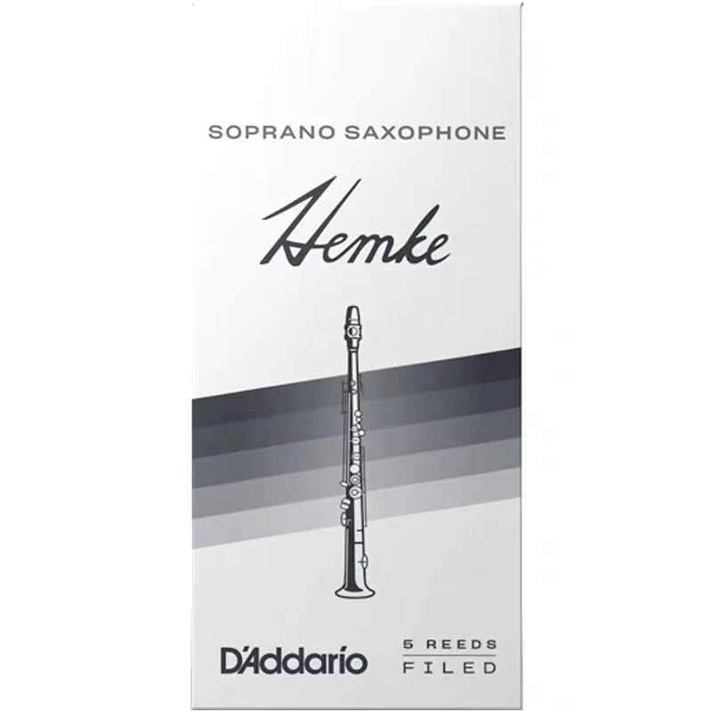 

RICO Hemke Bb Soprano Sax Reed 2/2.5/3/3.5【with Gift】5pcs/box