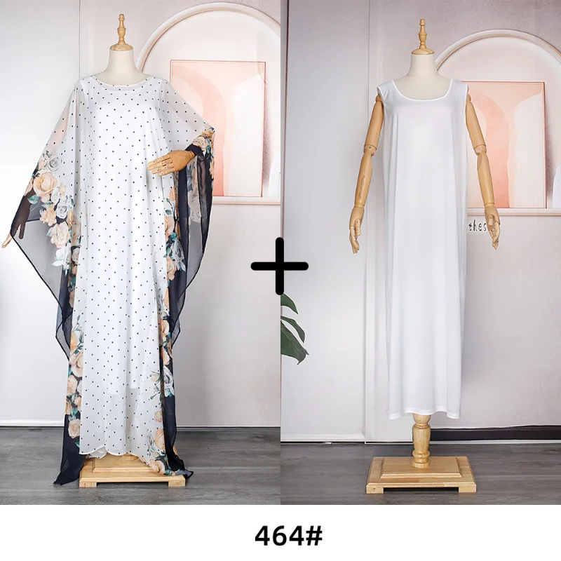 

Женское платье-макси из шифона, в мусульманском стиле