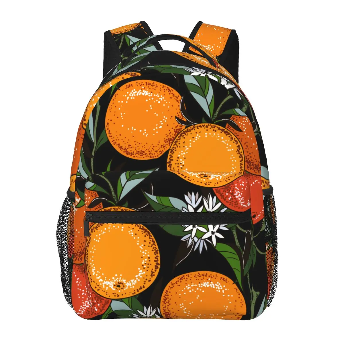 

Men Woman Backpack Vintage Botanical Orange Tree Schoolbag for Female Male 2023 Fashion Bag Student Bookpack