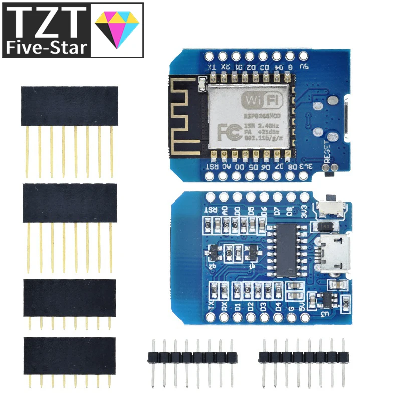 TZT WeMos D1 Mini Pro V3.0 платы