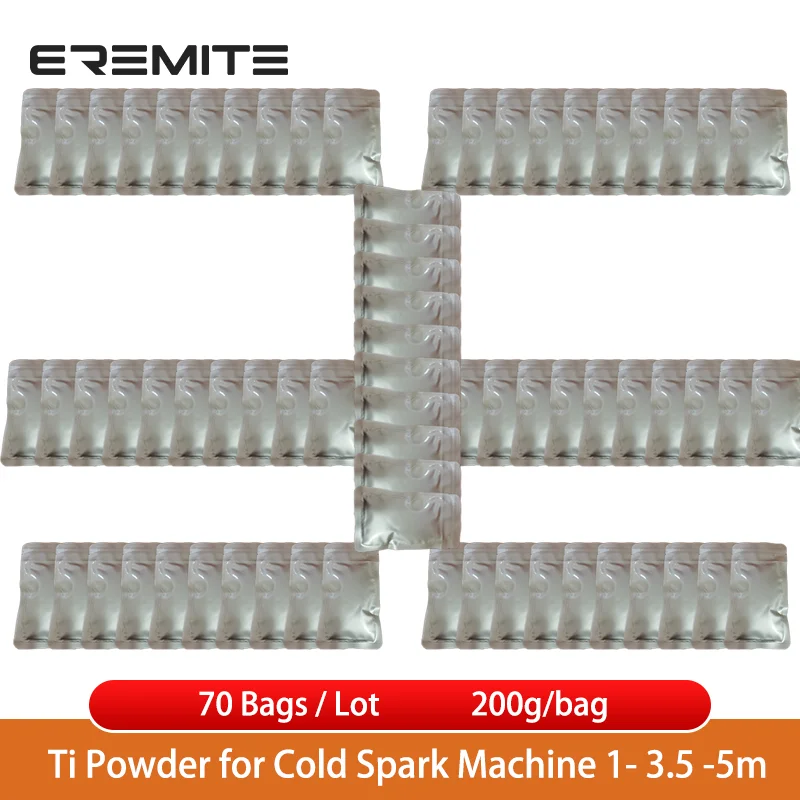 6-200bags Ti Powder Cold Spark Machine Stage Effect Dmx Certification For Bar Light Party DJ