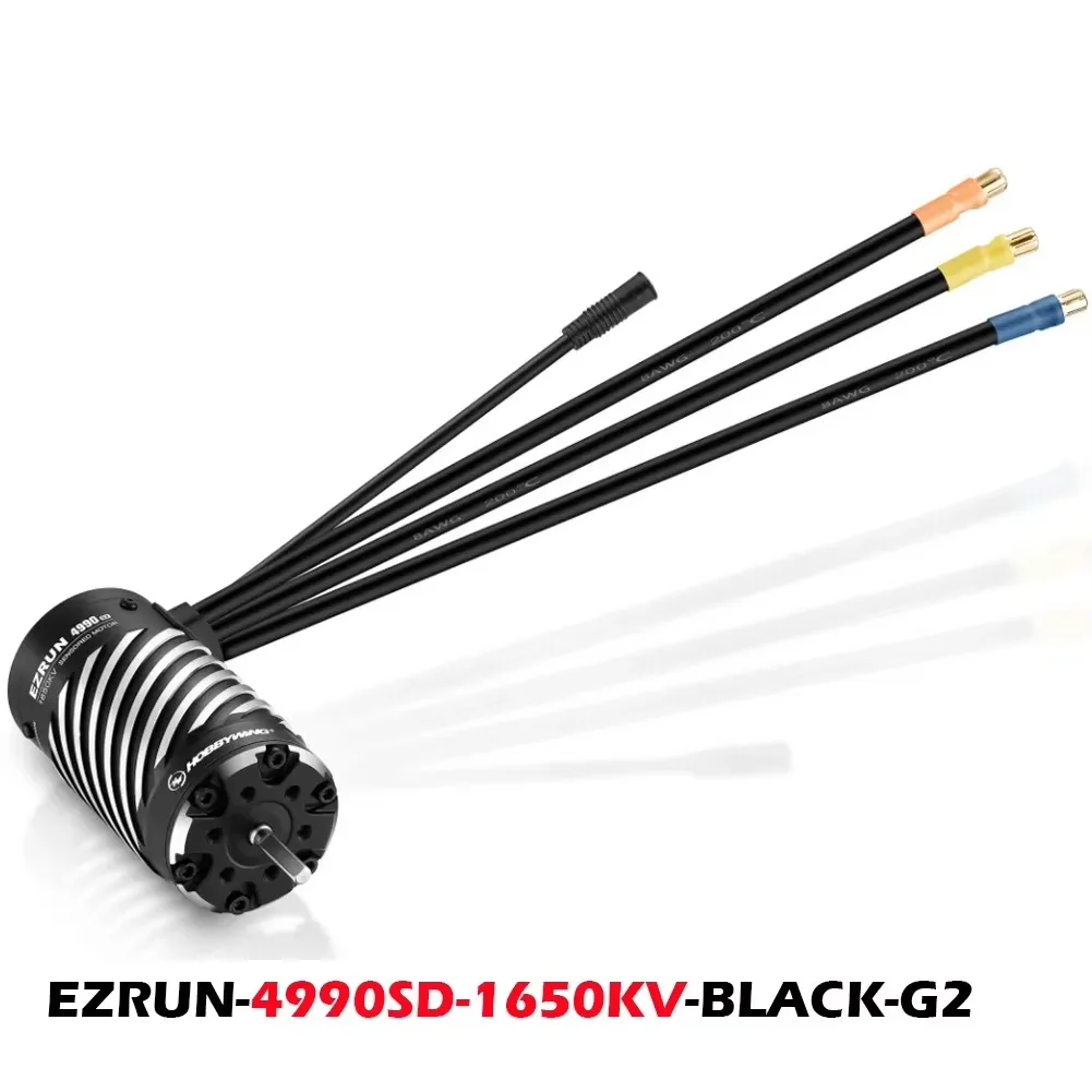 Фото Бесколлекторный регулятор скорости Hobbywing EZRUN MAX6 G2 200A (безсенсорный ESC) 3-8S с моторами 4990SD, 5690SD, G2-1650KV, 1250KV для моделей 1/5, 1/6, 1/7, 1/8 №3