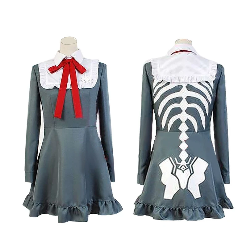 

Danganronpa Another Episode:Ultra Despair Anime Cosplay Costume Monaca Towa COS Uniform Dress Monaka Halloween Party Wear Girls