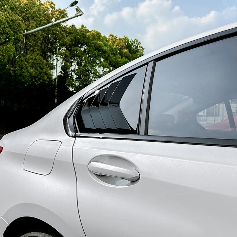 Жалюзи заднего окна автомобиля треугольная наклейка с затвором аксессуары для BMW