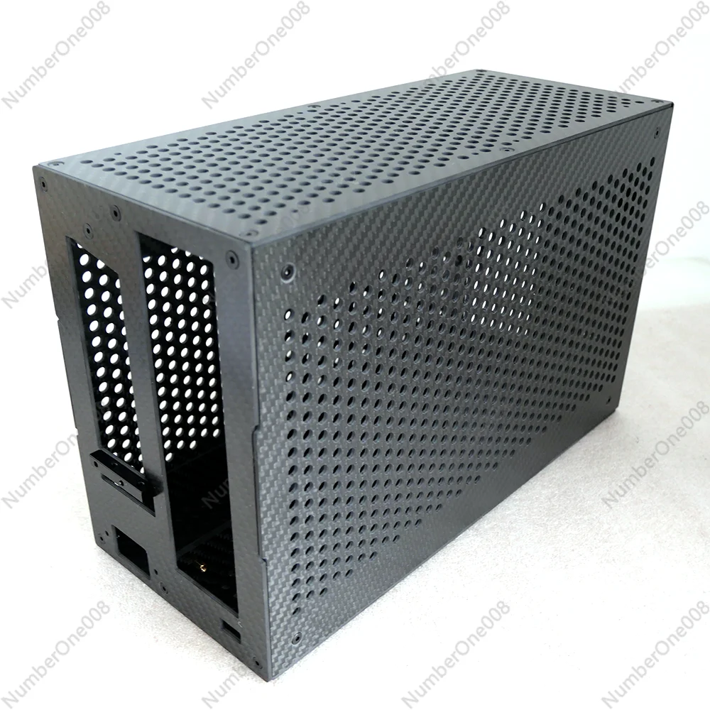 BX2 Custom ITX Шасси из углеродного волокна Структура А4 Мини-портативное шасси версия