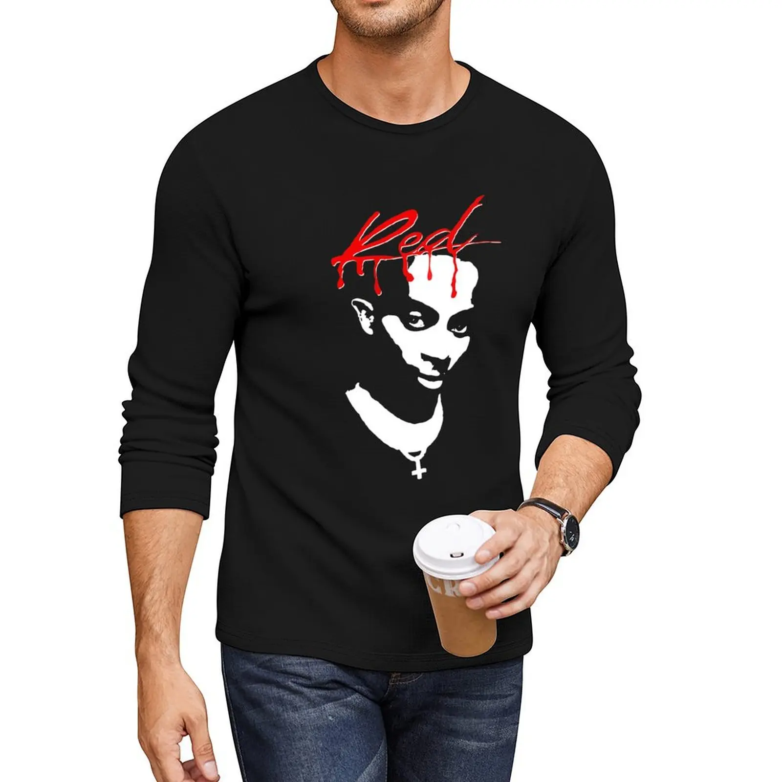 Whole Lotta Red длинная футболка Carti быстросохнущая рубашка кавайная одежда в стиле