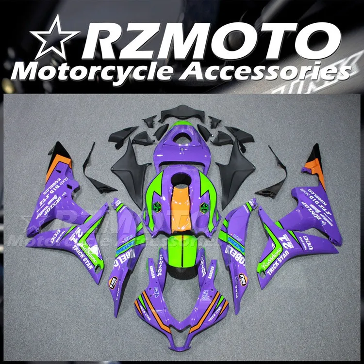 

4Gifts New ABS Motorcycle Whole Fairings Kit Fit For HONDA CBR600RR F5 2007 2008 07 08 Bodywork Set Custom Purple