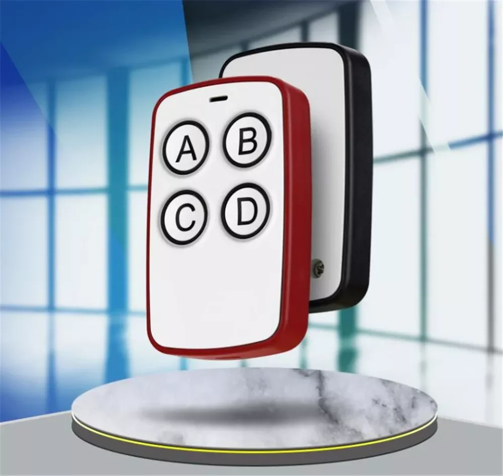 

Universal 433MHZ RF Remote Control For Car Key Buttons Garage Gate Door Copy Remote Garage Door Opener Remote Control Duplicator