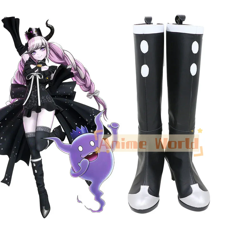 Мастер-детективные архивы. Архивы Enigma: Rain Code Enigma Girl Shinigami Shoes Сапоги для косплея.