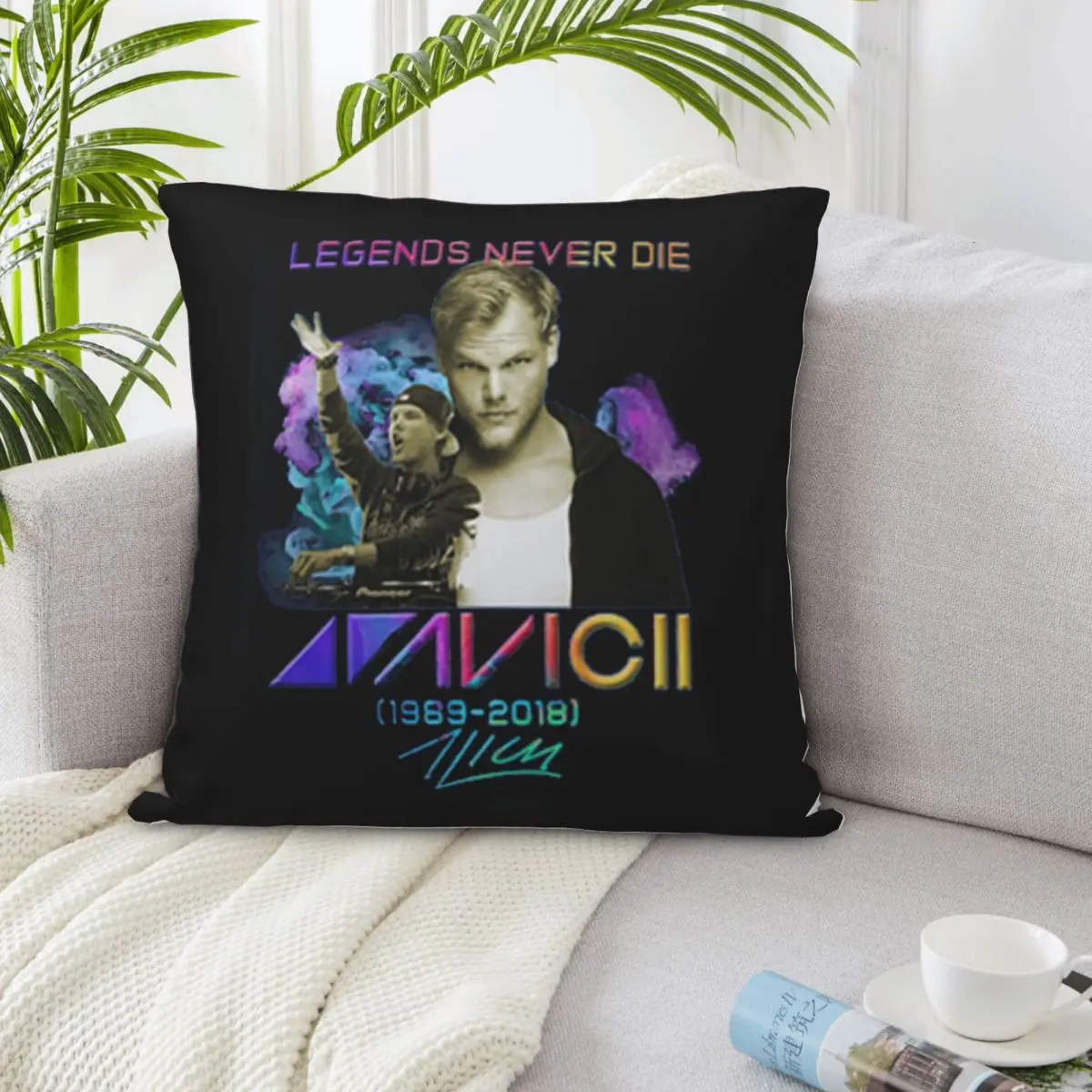 Legend Never Die Avicii 1989 2018 подписы в китайском стиле с женским принтом популярный стиль