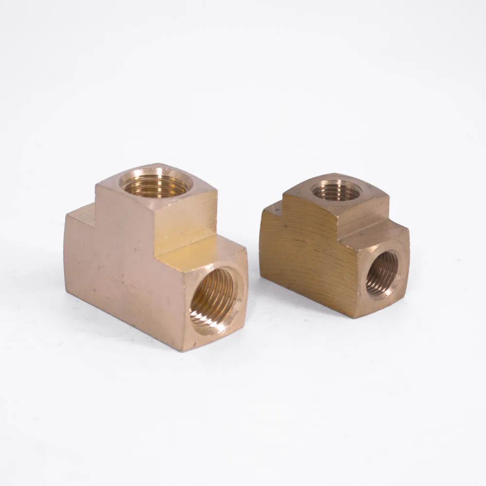 

Латунные тройники для труб 1/8", 1/4", 3/8", 1/2"