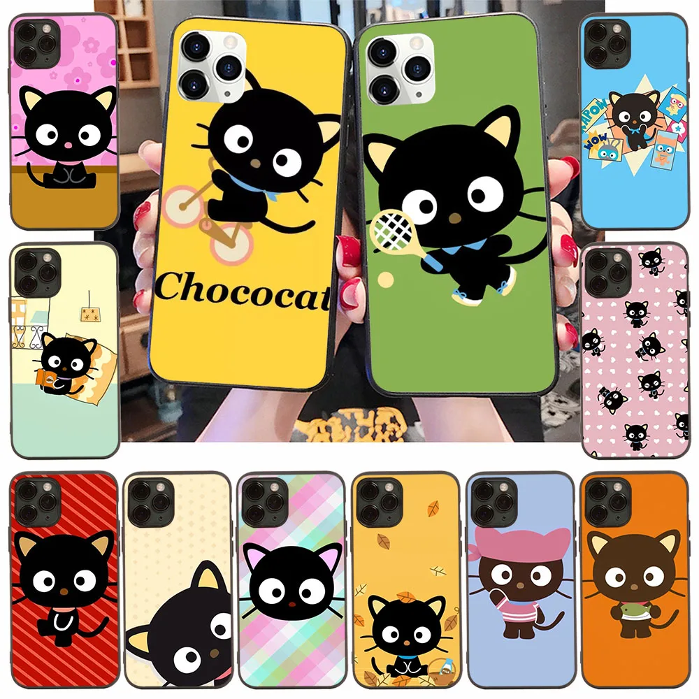Силиконовый чехол ZY5 Chococat из ТПУ для Xiaomi Redmi Note 6 6A 7 7A 8 8A 8T S2 A3 Pro